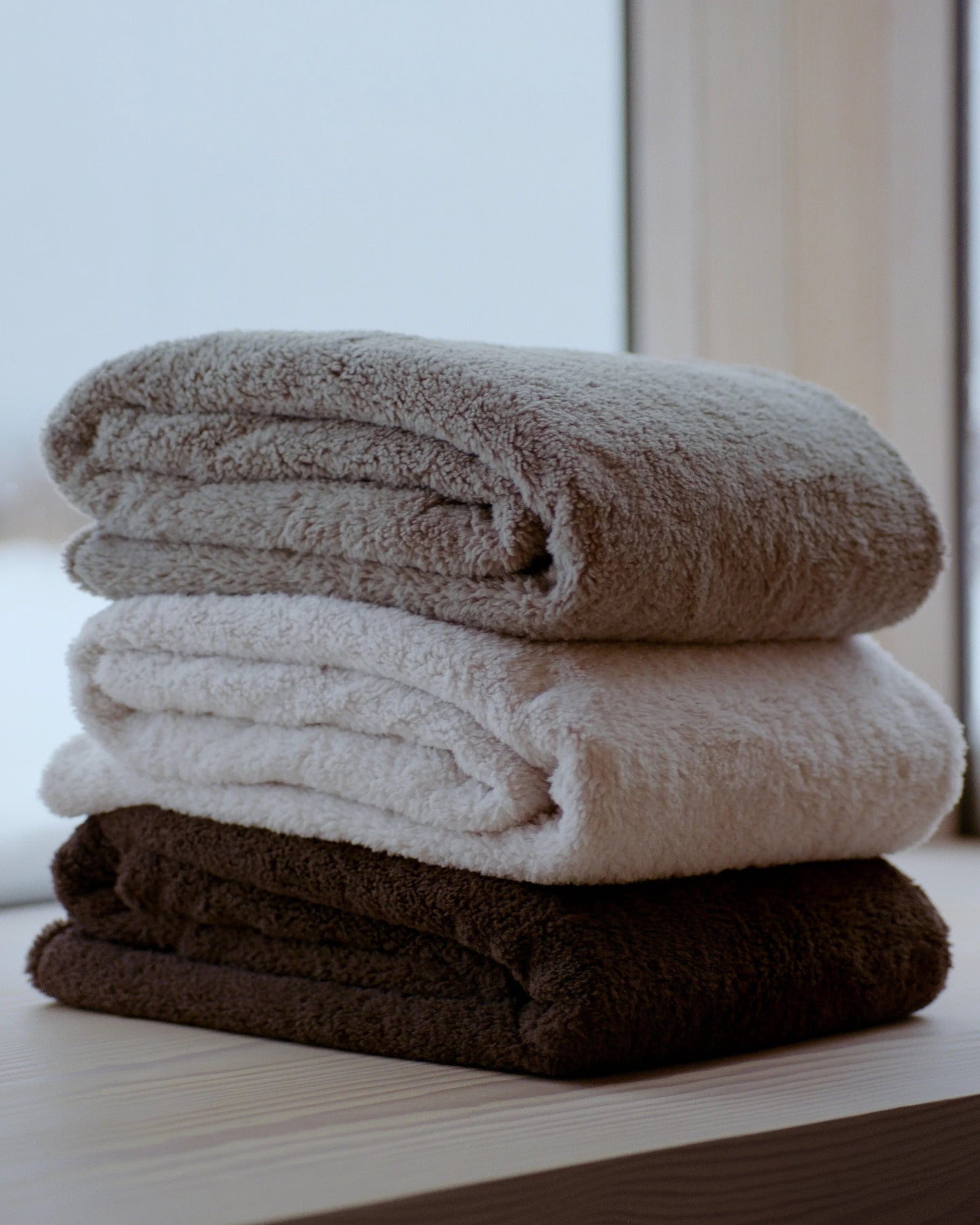 Hommey Faux Fur Throw Blanket - Marshmallow - New!