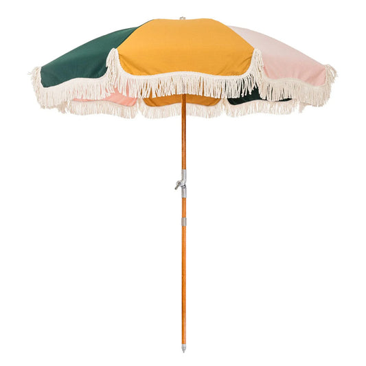 Premium Beach Umbrella 70's Panel Cinque - AVAILABLE NOW