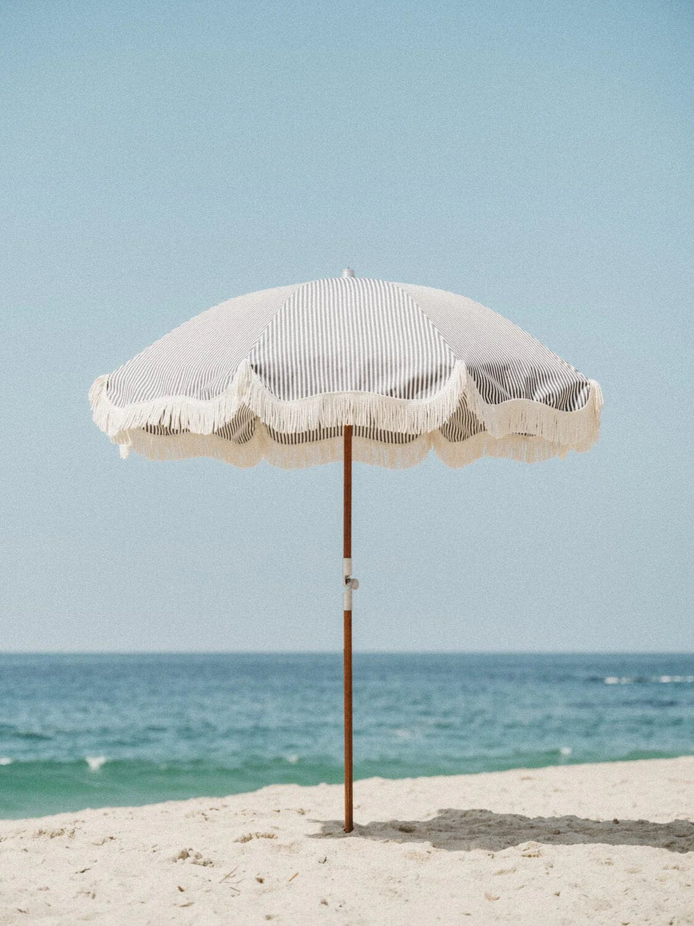 Premium Beach Umbrella - Laurens Navy Stripe - COMING SOON