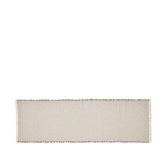 BROSTE Tablerunner Elouise - Off-White/Black