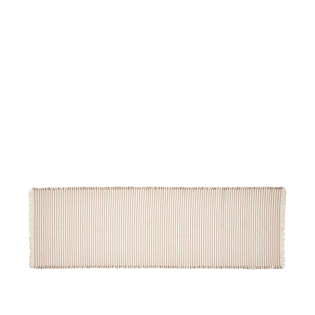 BROSTE Tablerunner Elouise - Off White + Taupe