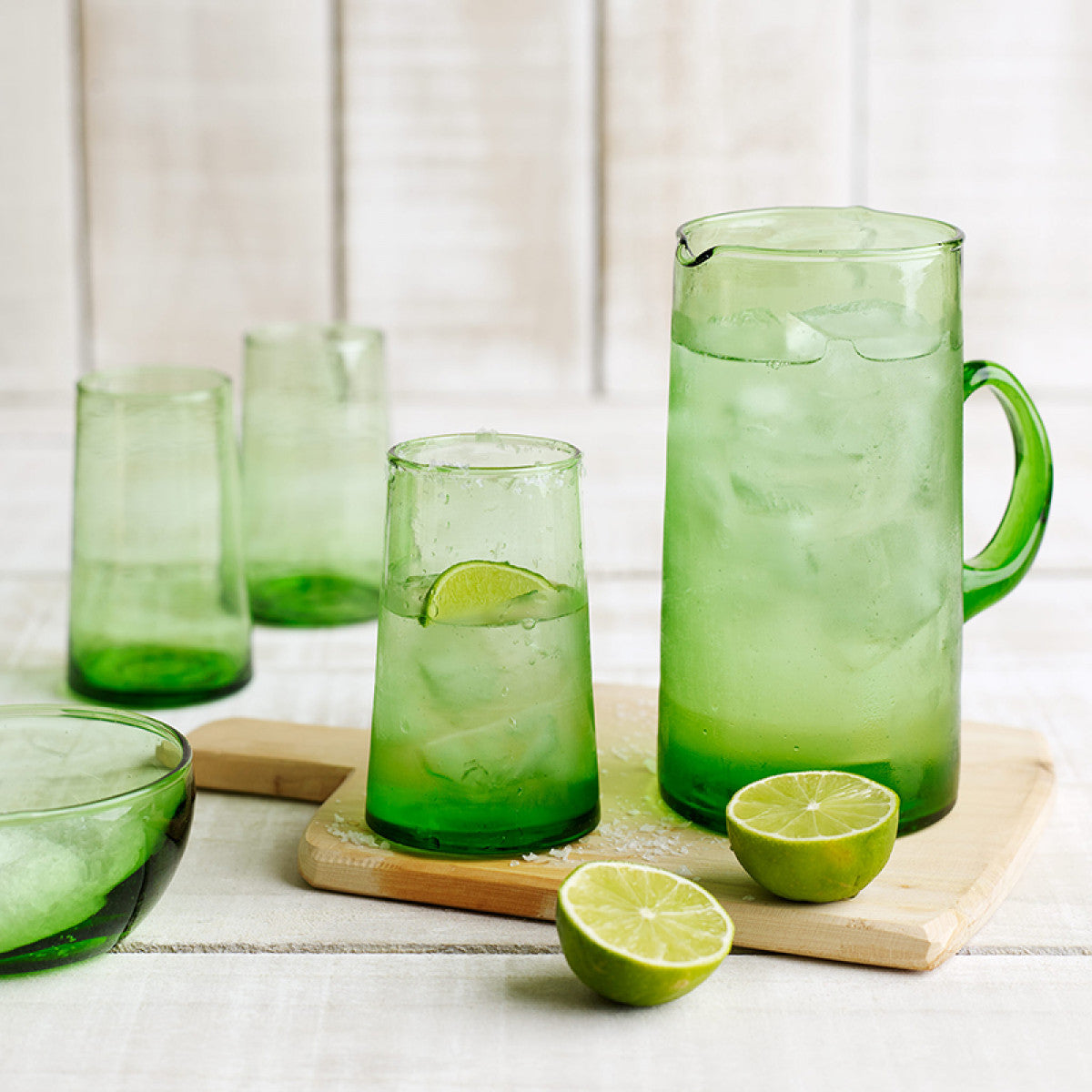 Beldi Antique Green Jug 1L