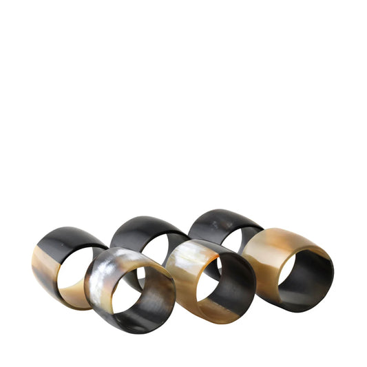 BROSTE Napkin Ring Jay S/6 - Natural