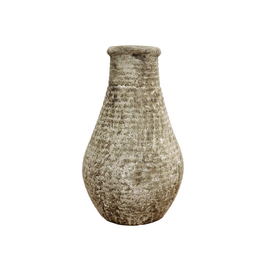 Earthenware Bulb Vessel - Aged Natural