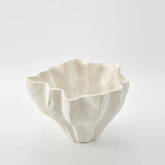 The Foundry - Flute Bowl Ivory
