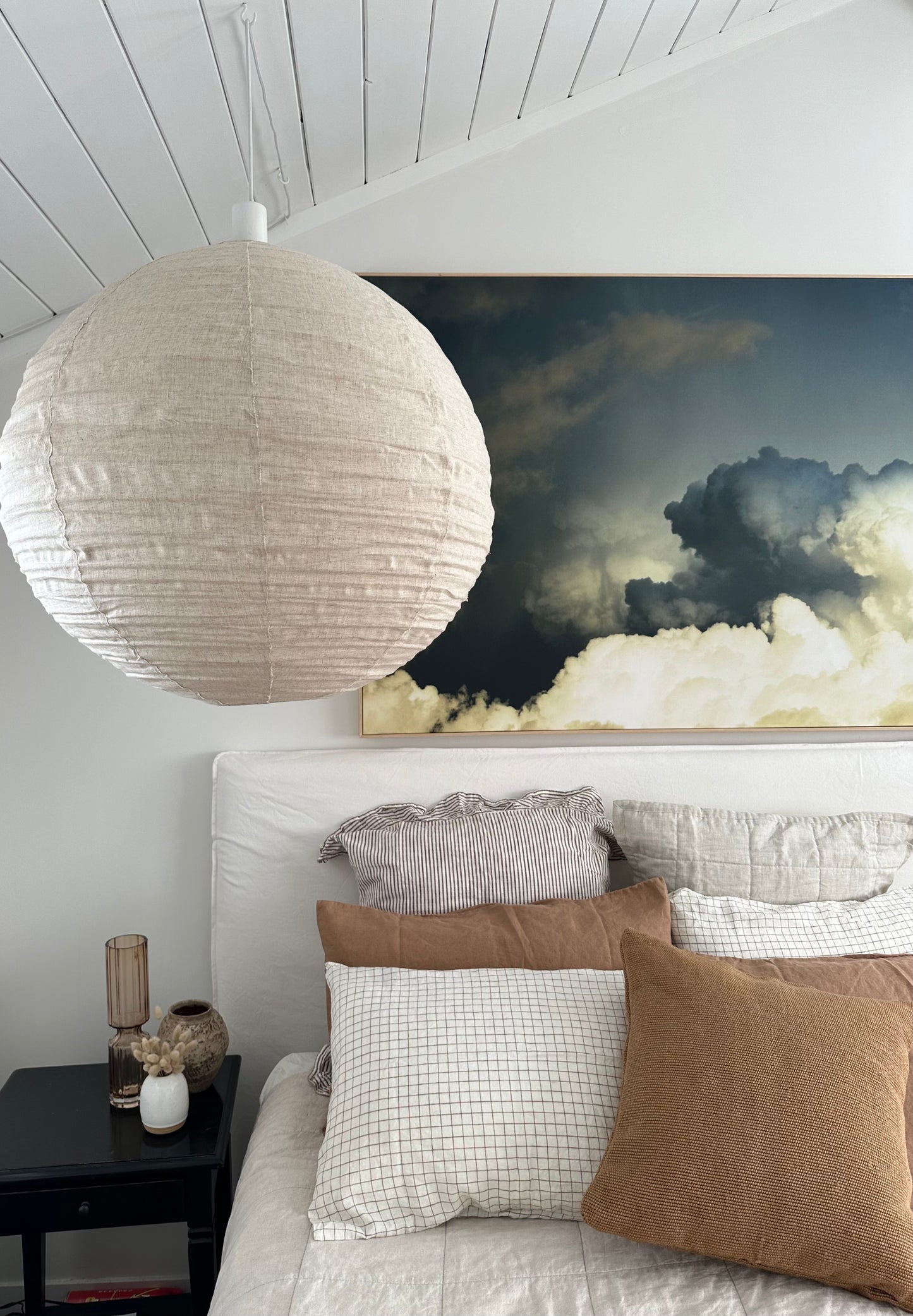 Rio Linen Light Shade Natural 70cm