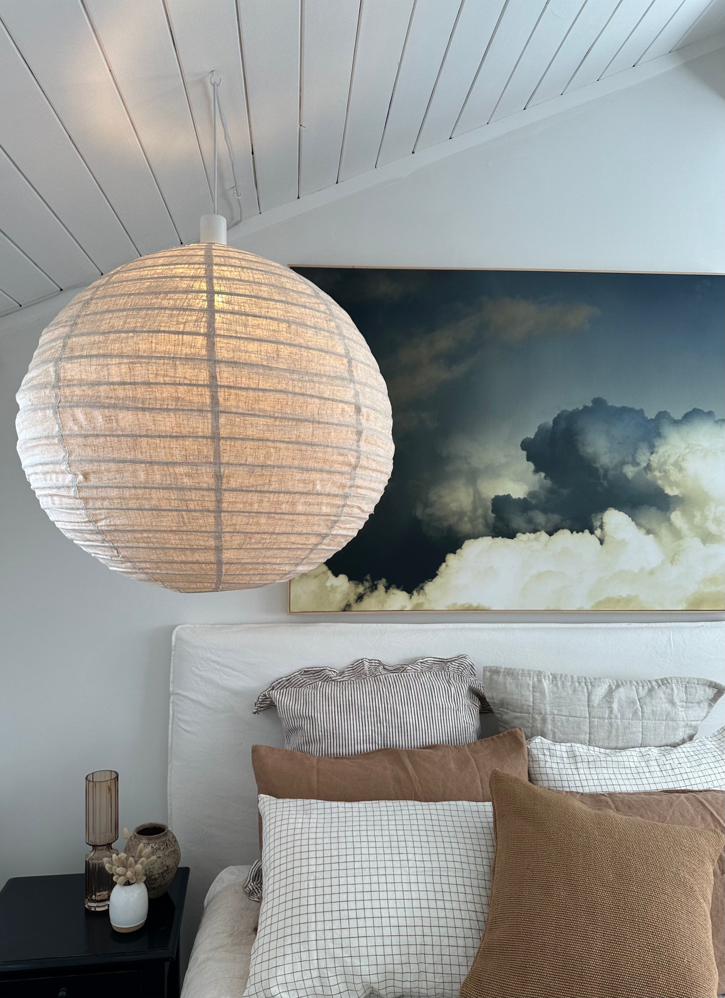 Rio Linen Light Shade Natural 70cm