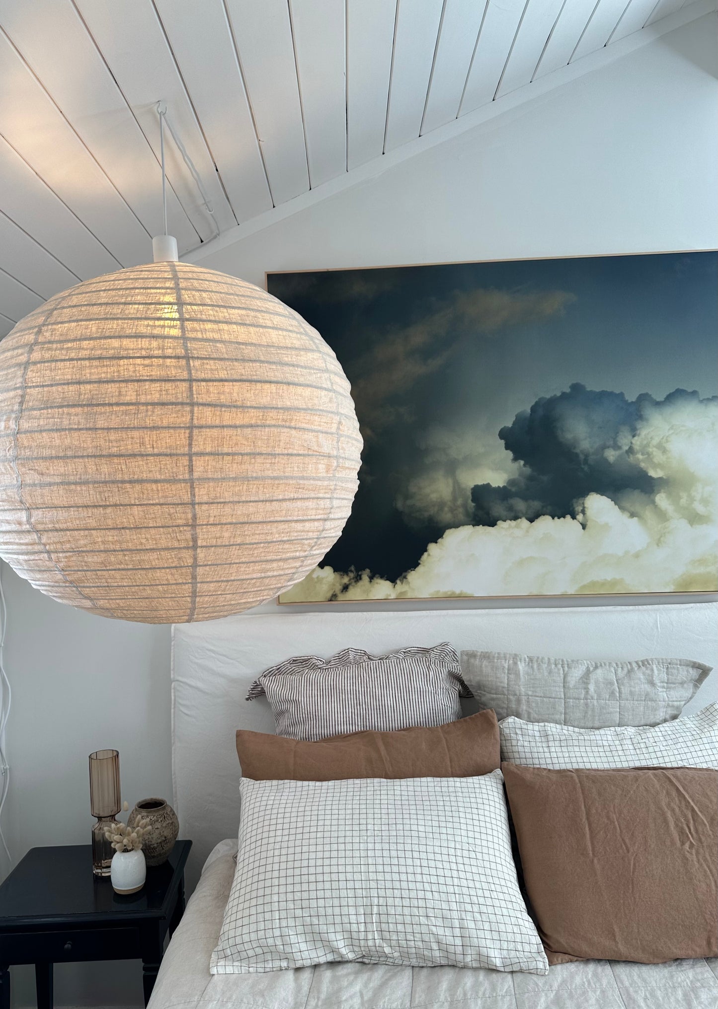 Rio Linen Light Shade Natural 80cm