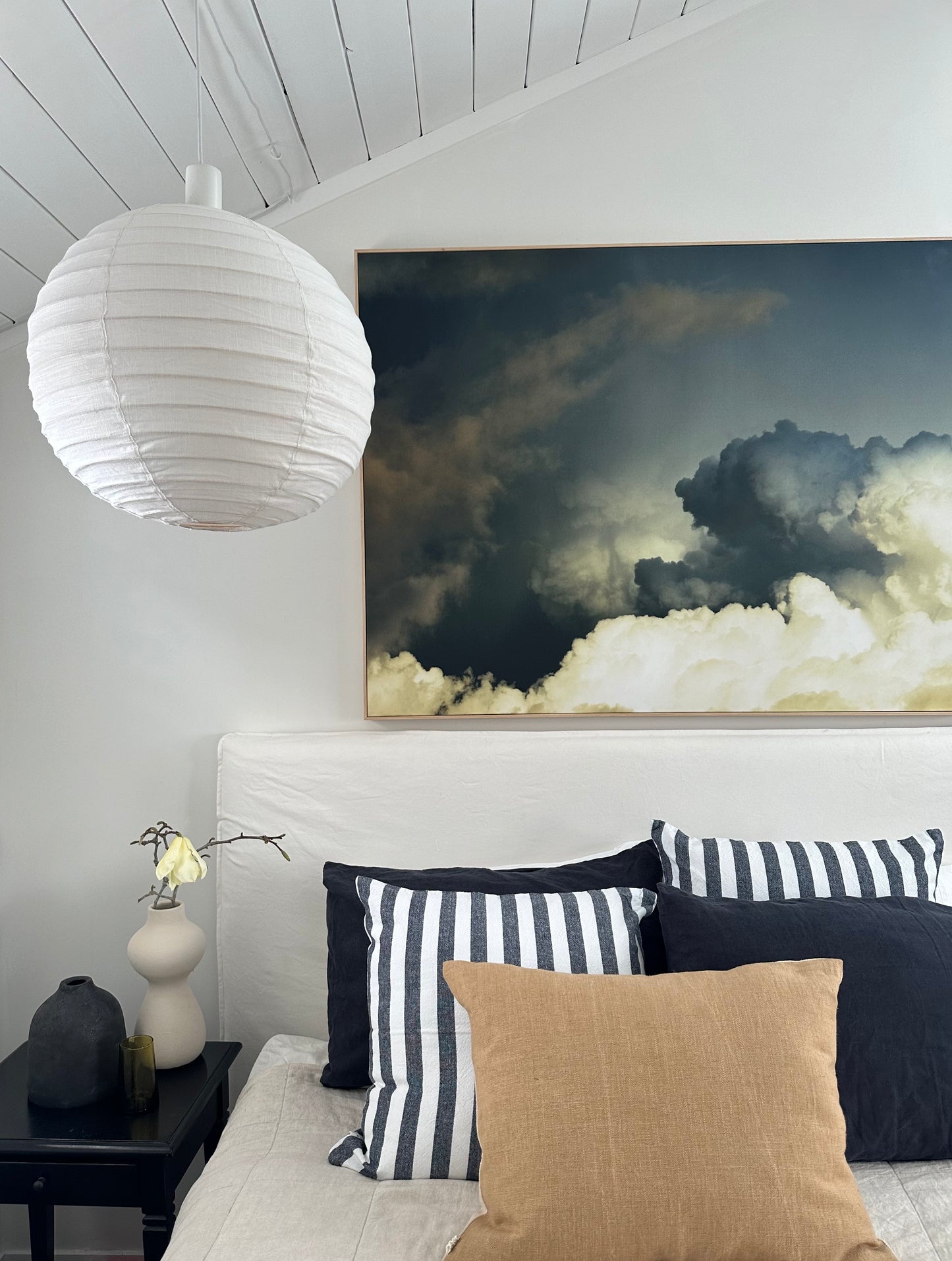 Rio Linen Light Shade Off White 50cm