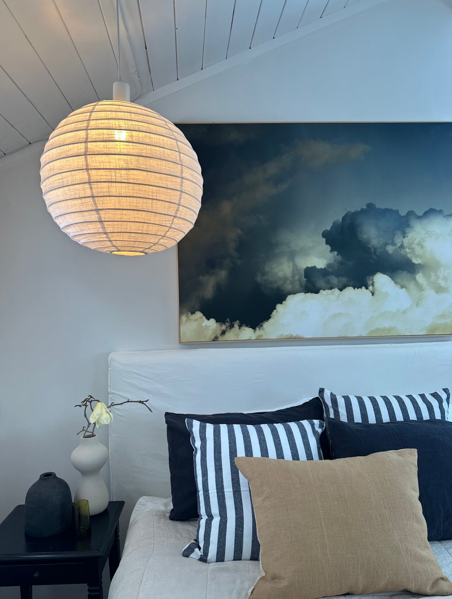 Rio Linen Light Shade Off White 50cm
