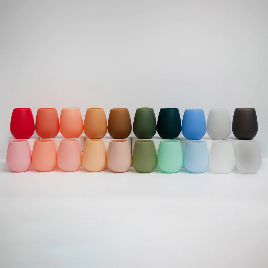 Fegg Silicone Unbreakable Glasses Terra + Peach