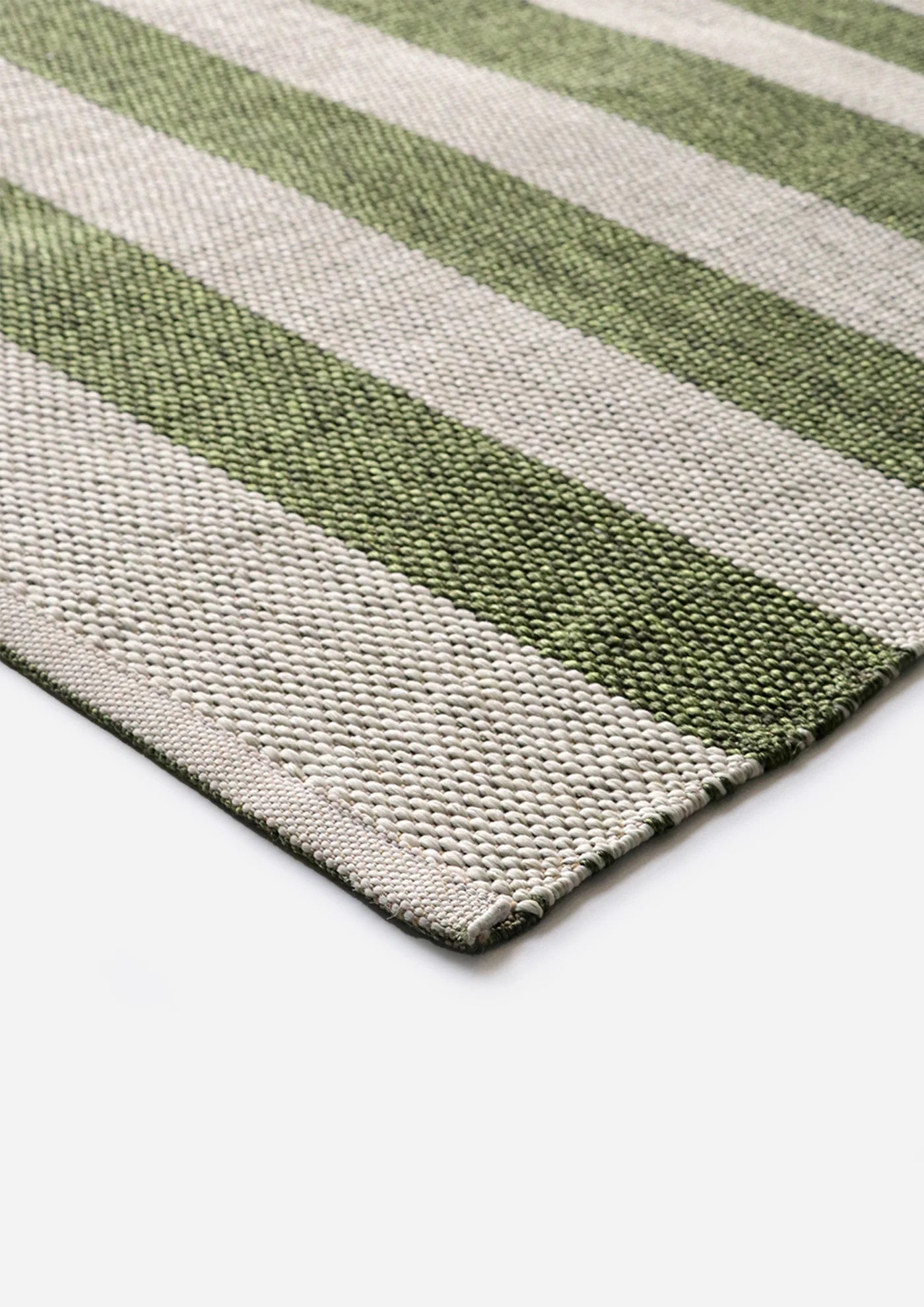 Summit Floor Rug - Khaki + Natural Stripe (Copy)