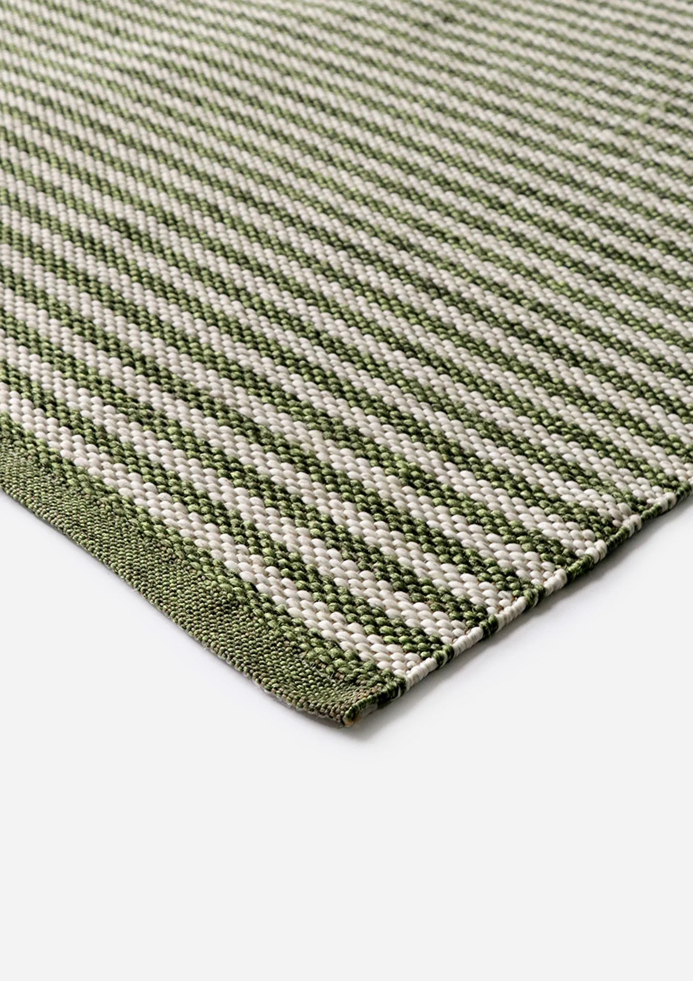 Summit Floor Rug - Khaki + Natural Stripe (Copy)