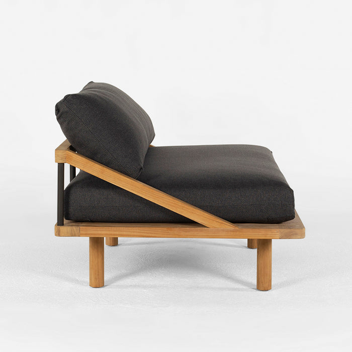 Heaphy Outdoor Chair - Ebony