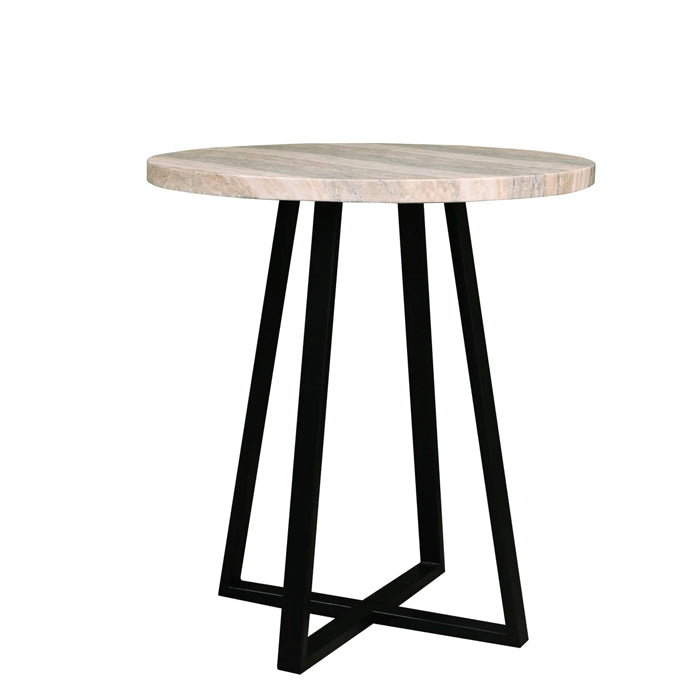 Vista Bistro Table - Travertine Finish