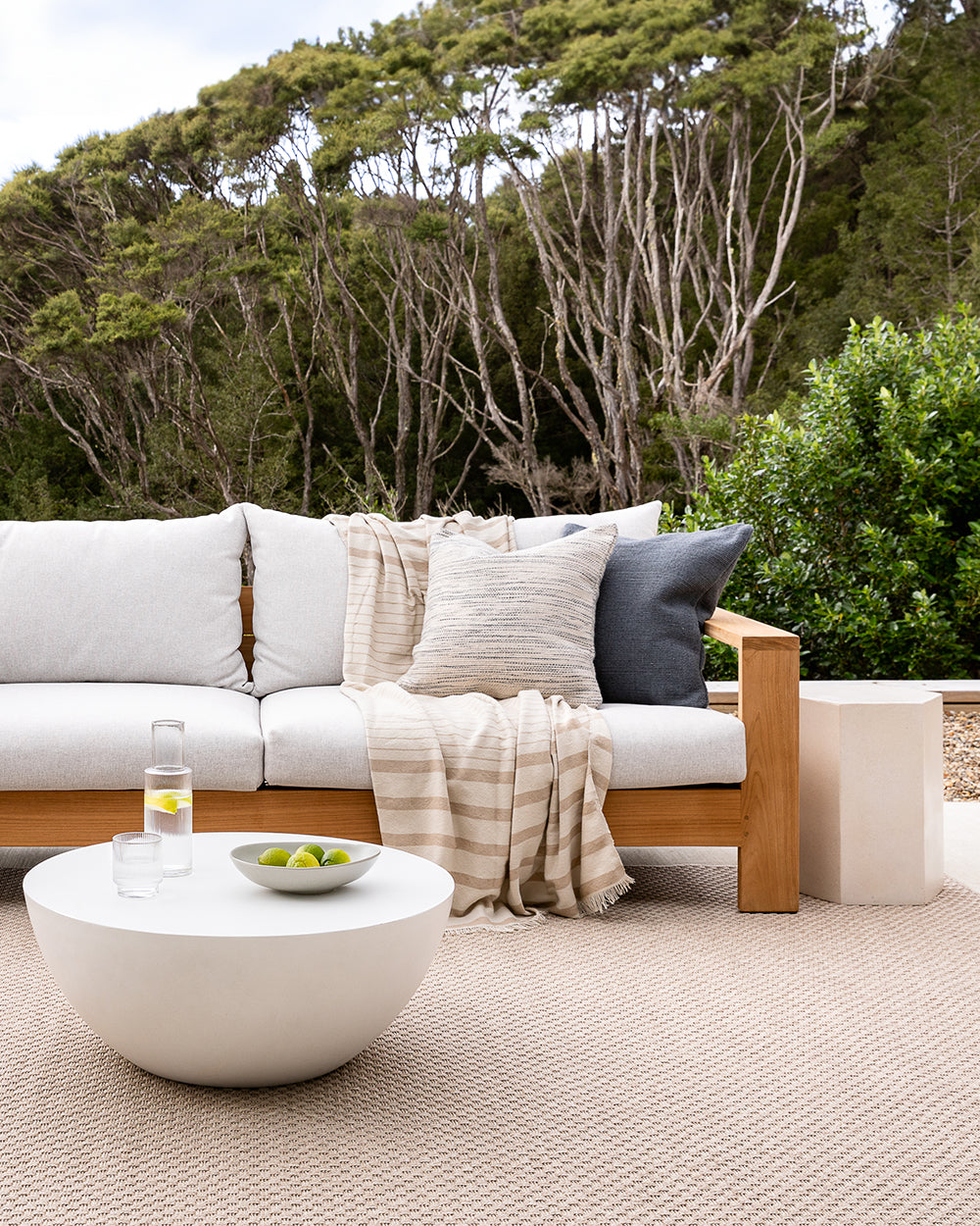 Clipper Outdoor Cushion Ocean