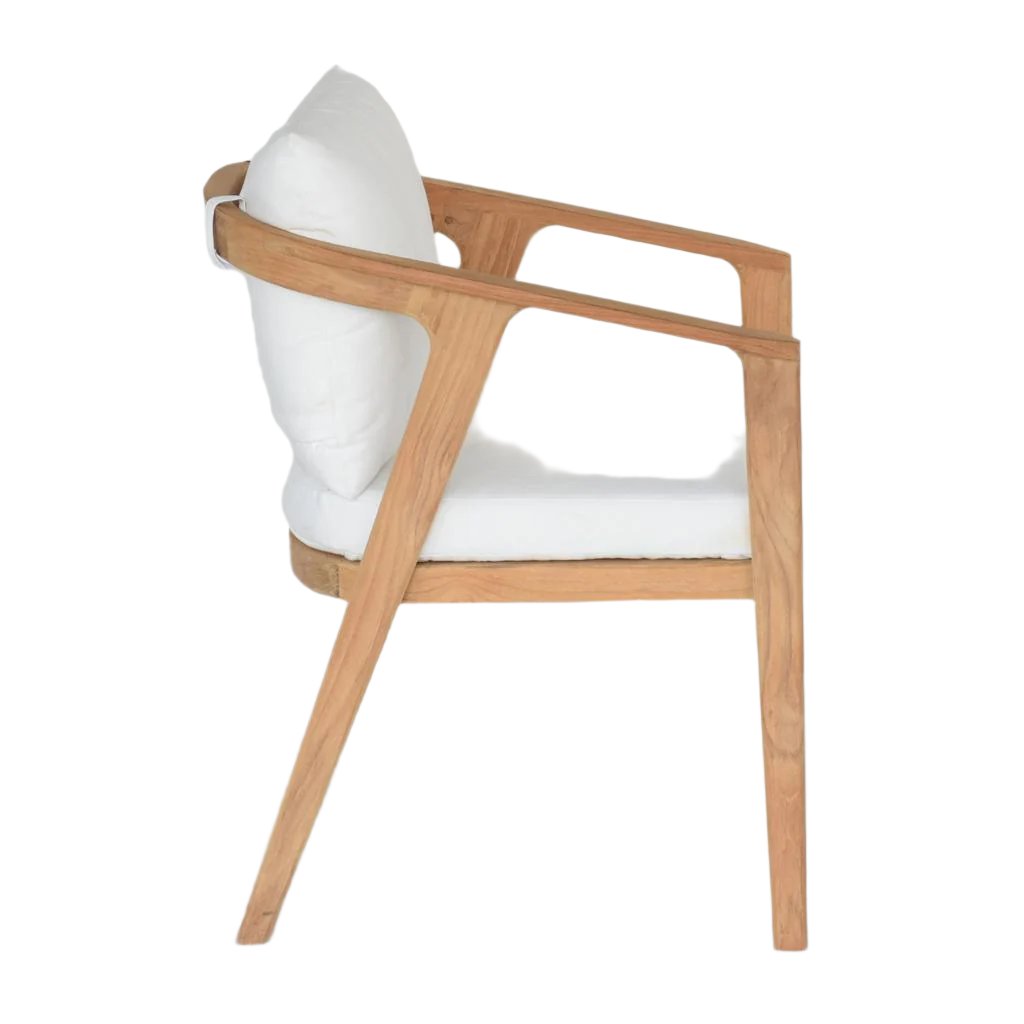 Coralie Outdoor Teak Dining Chair