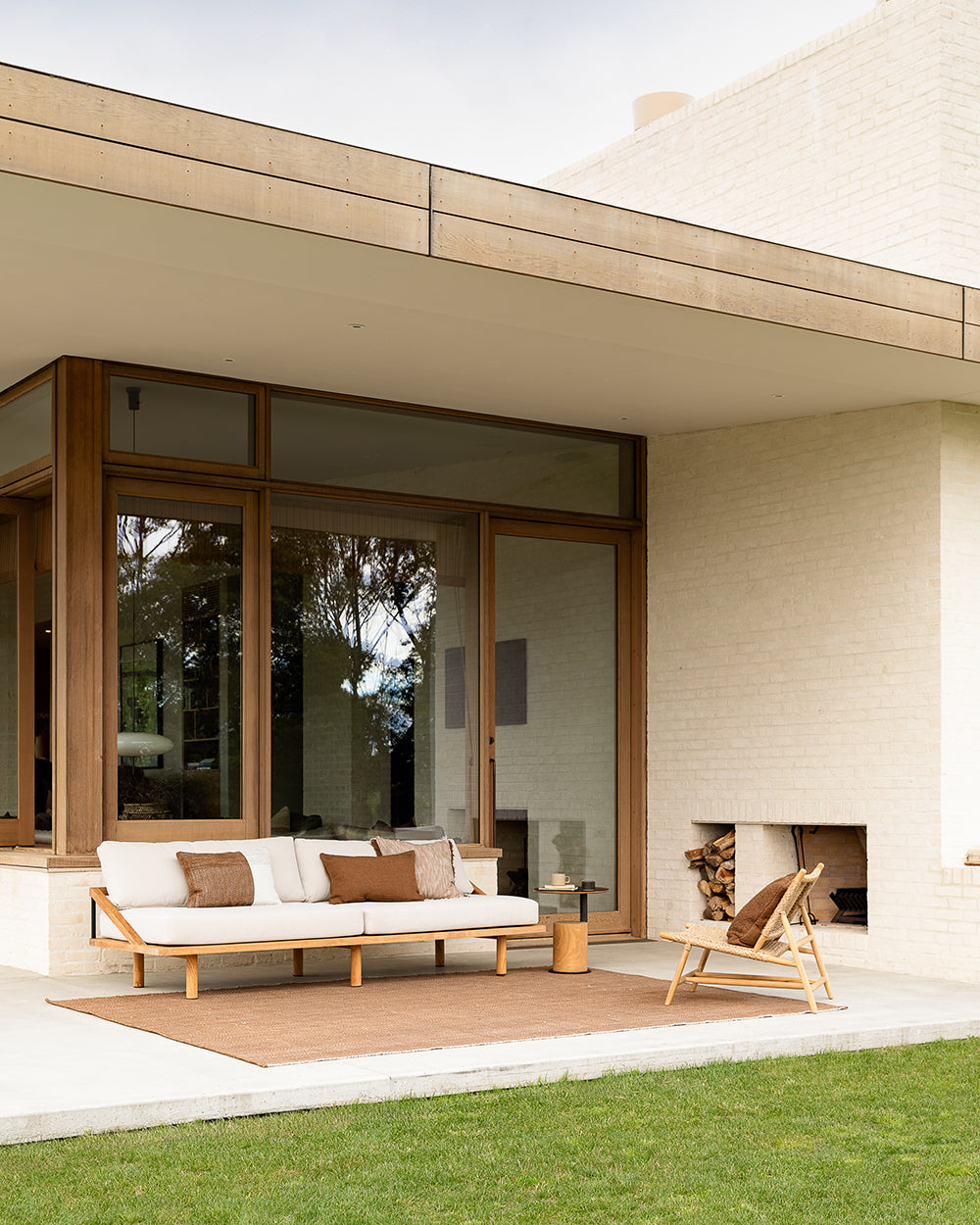 Heaphy Outdoor Sofa - Oat