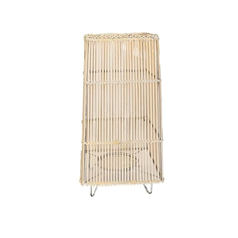Lantern in rattan and natural colour