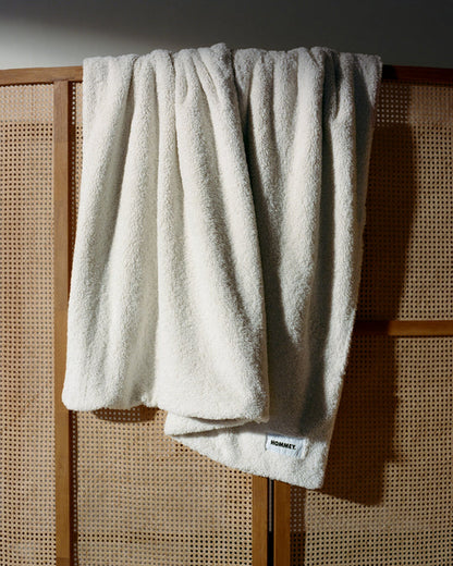 Hommey Faux Fur Throw Blanket - Marshmallow - New!