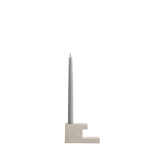 101 Copenhagen Brick Candle Holder. Low – Limestone