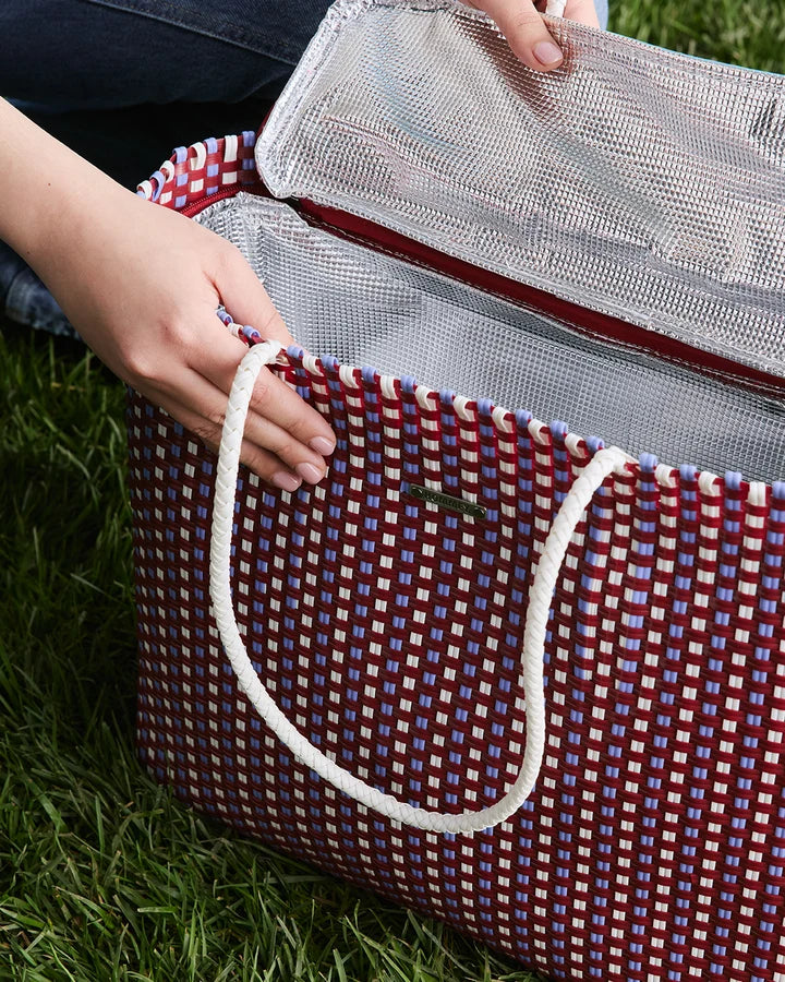 Insulated Tote Bag - Berry, New!