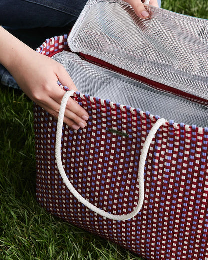 Insulated Tote Bag - Berry, New!