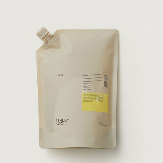 Top Up Washup Hand Wash Tui & Kahili 1000ml