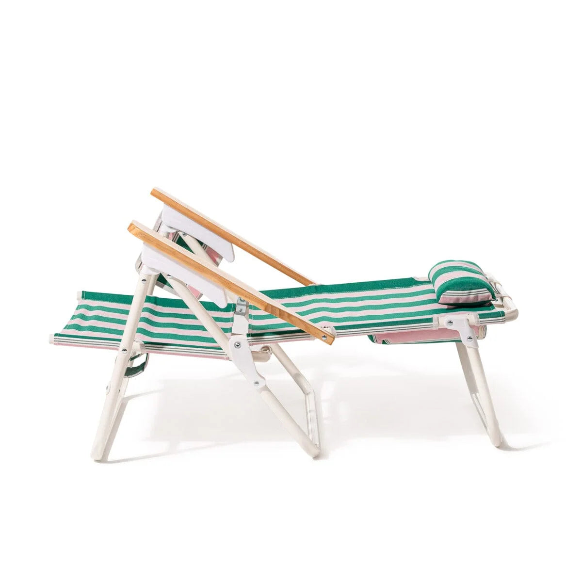 Business & Pleasure The Penny Chair Bistro Green Stripe, Coming Soon, Contact us to Pre-Order
