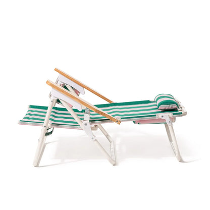 Business & Pleasure The Penny Chair Bistro Green Stripe, Coming Soon, Contact us to Pre-Order