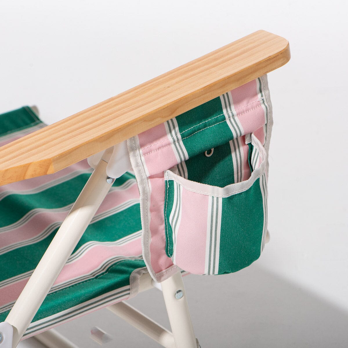 Business & Pleasure The Penny Chair Bistro Green Stripe, Coming Soon, Contact us to Pre-Order