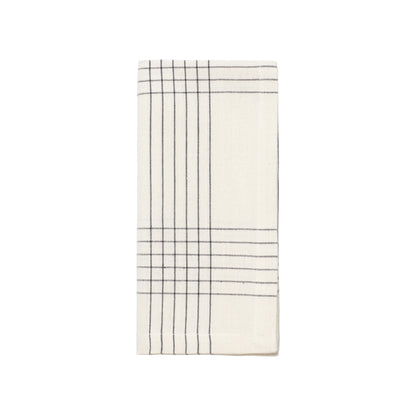 Broste Napkin Alice White + Black