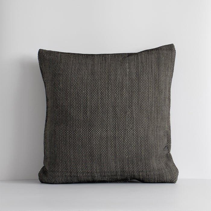 Black with white spec outdoor durable cushion