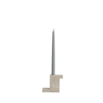 101 Copenhagen Brick Candle Holder Tall – Limestone