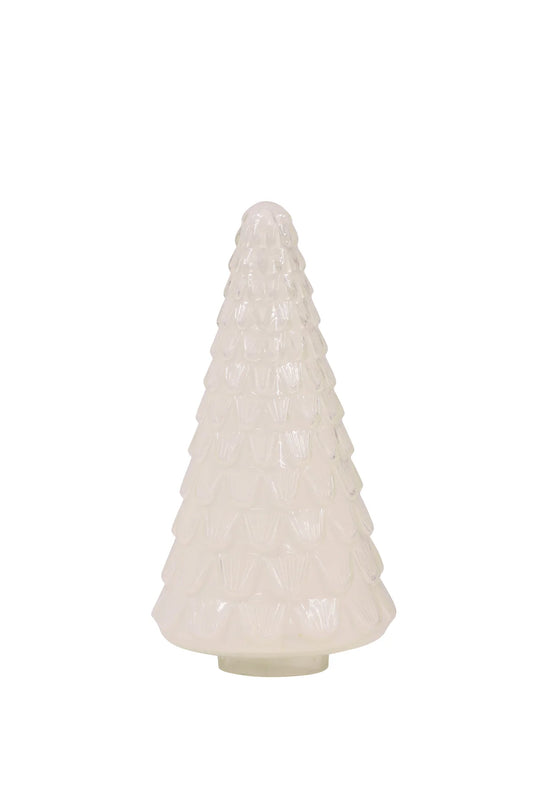 Glass Tree Medium - White Finish