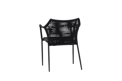 Loch Outdoor Rope and Aluminium Dining Chair
