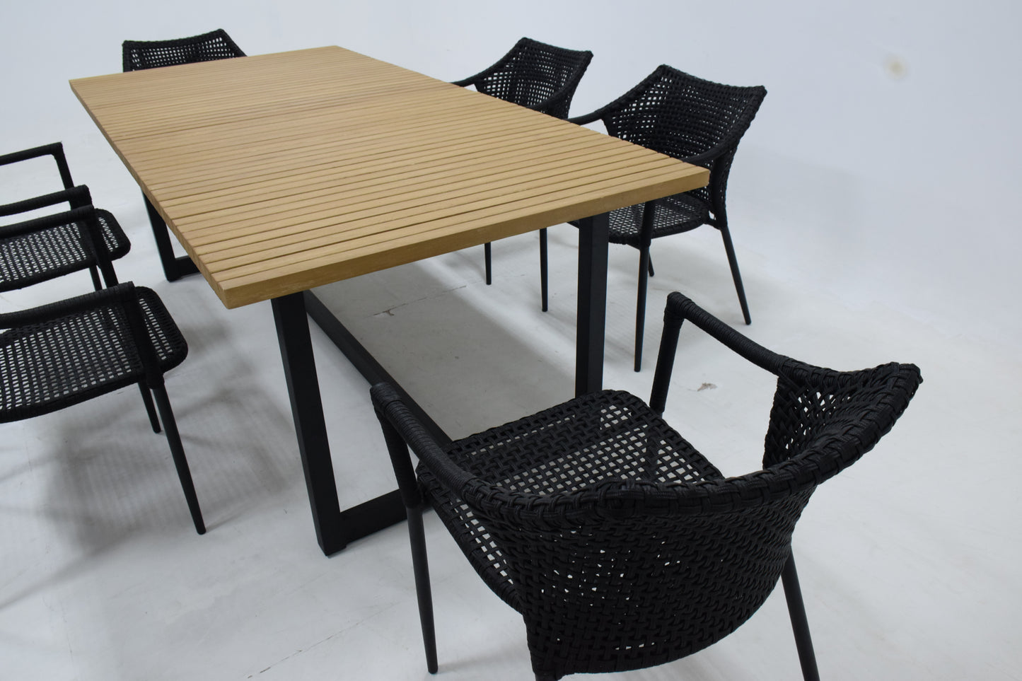 Loch Outdoor Rope and Aluminium Dining Chair