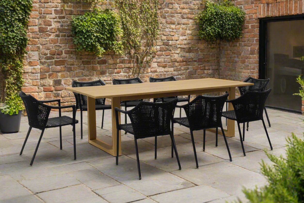 Kepler Outdoor Dining Table - Black