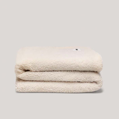 Hommey Faux Fur Throw Blanket - Marshmallow - New!