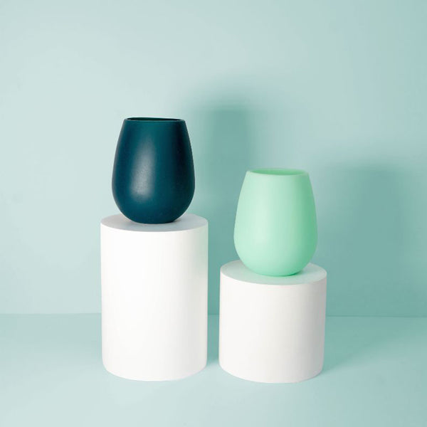 Fegg Silicone Unbreakable Glasses Ink + MInt – Grace + Wild