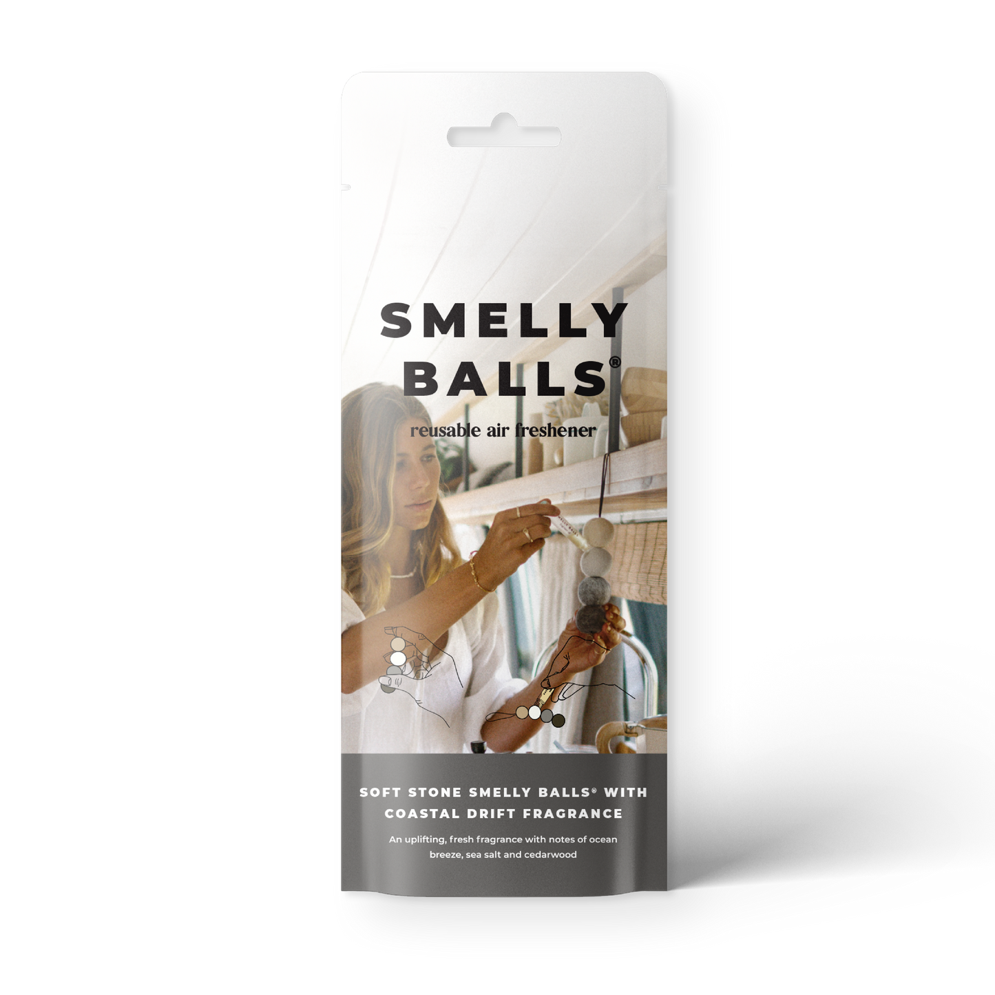Smelly Balls Home Soft Stone with Coastal Drift Fragrance Set