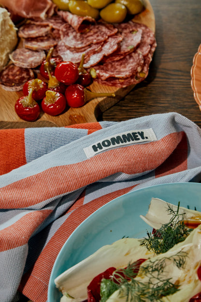 Hommey Tea Towel Picnic Stripes - New!