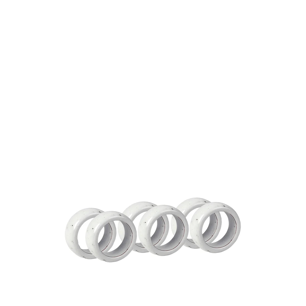 BROSTE Napkin Ring Nordic Sand S/6 - Sand