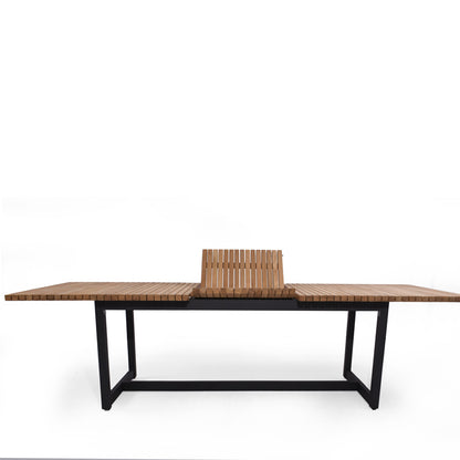 Hollyford Outdoor Teak Extension Dining Table