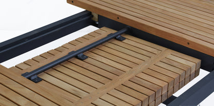 Hollyford Outdoor Teak Extension Dining Table - COMING SOON, Enquire for more details