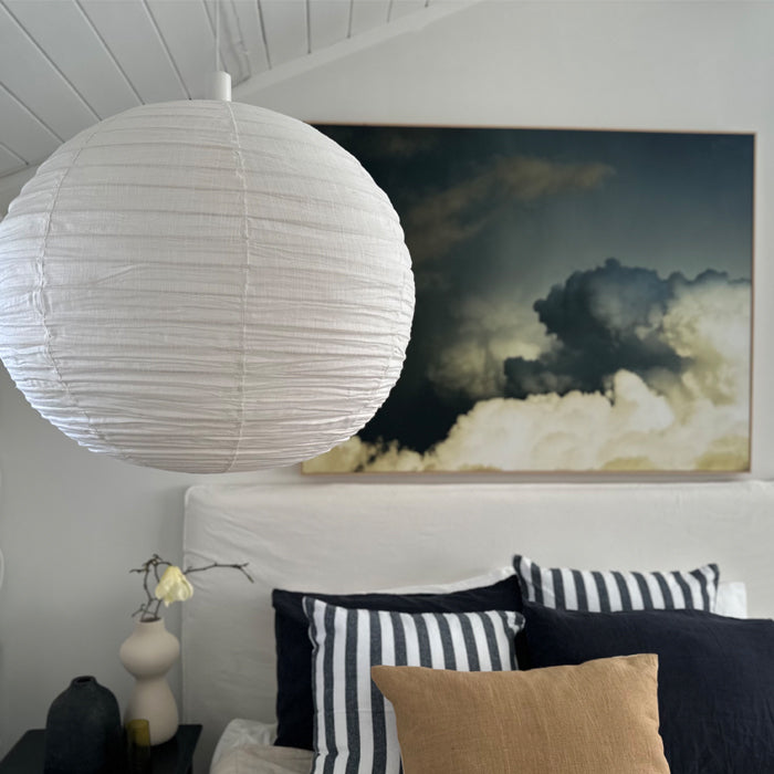 Rio Linen Light Shade Off White 80cm