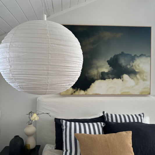 Rio Linen Light Shade Off White 80cm