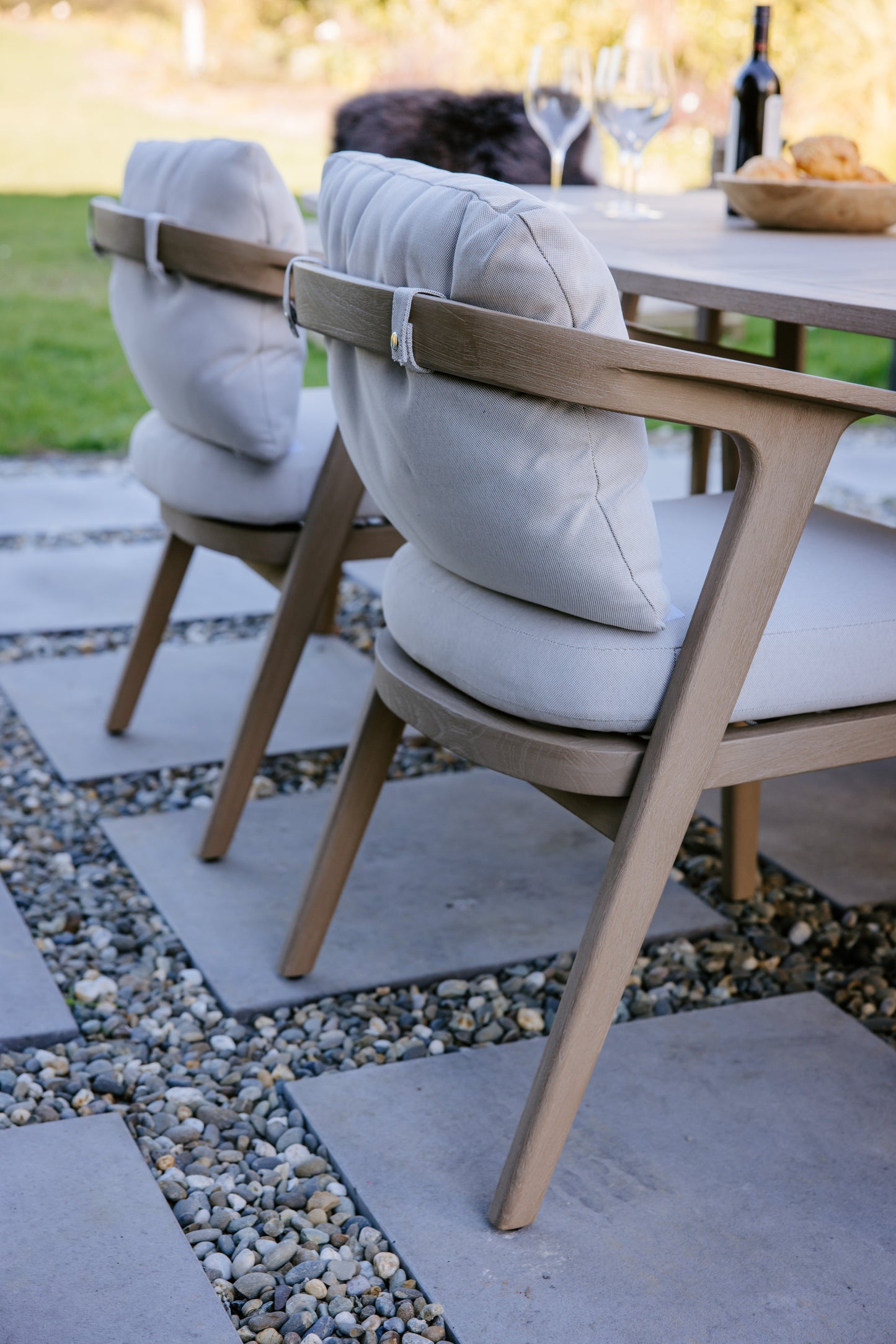 Coralie Outdoor Teak Dining Chair