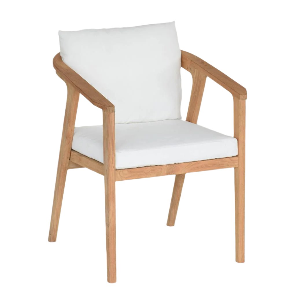 Coralie Outdoor Teak Dining Chair