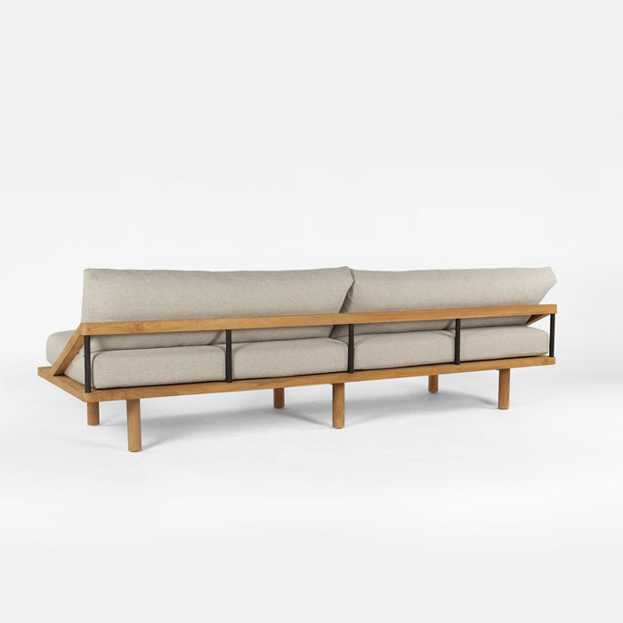 Heaphy Outdoor Sofa - Ebony